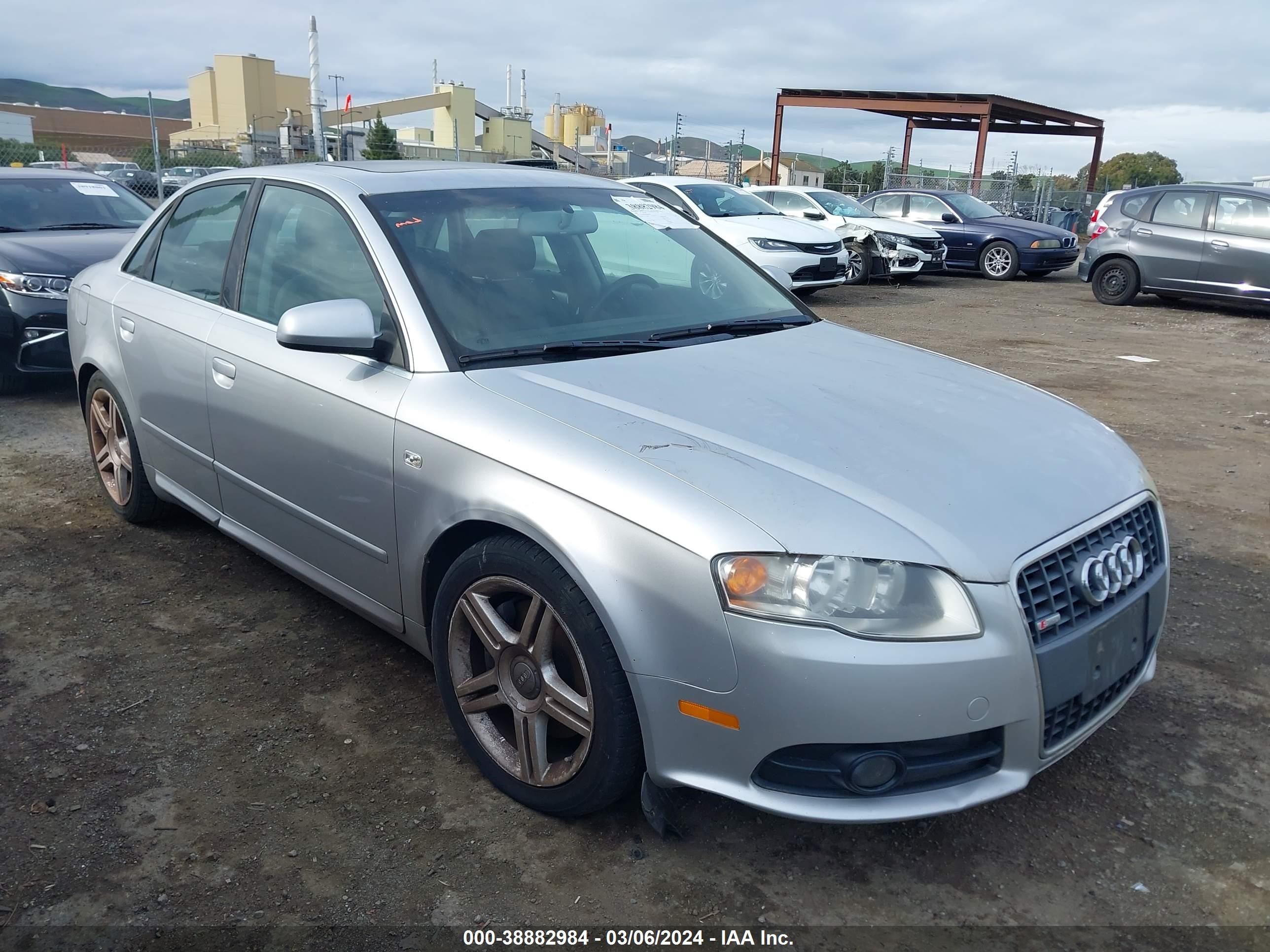 AUDI A4 2008 waudf78e08a084638