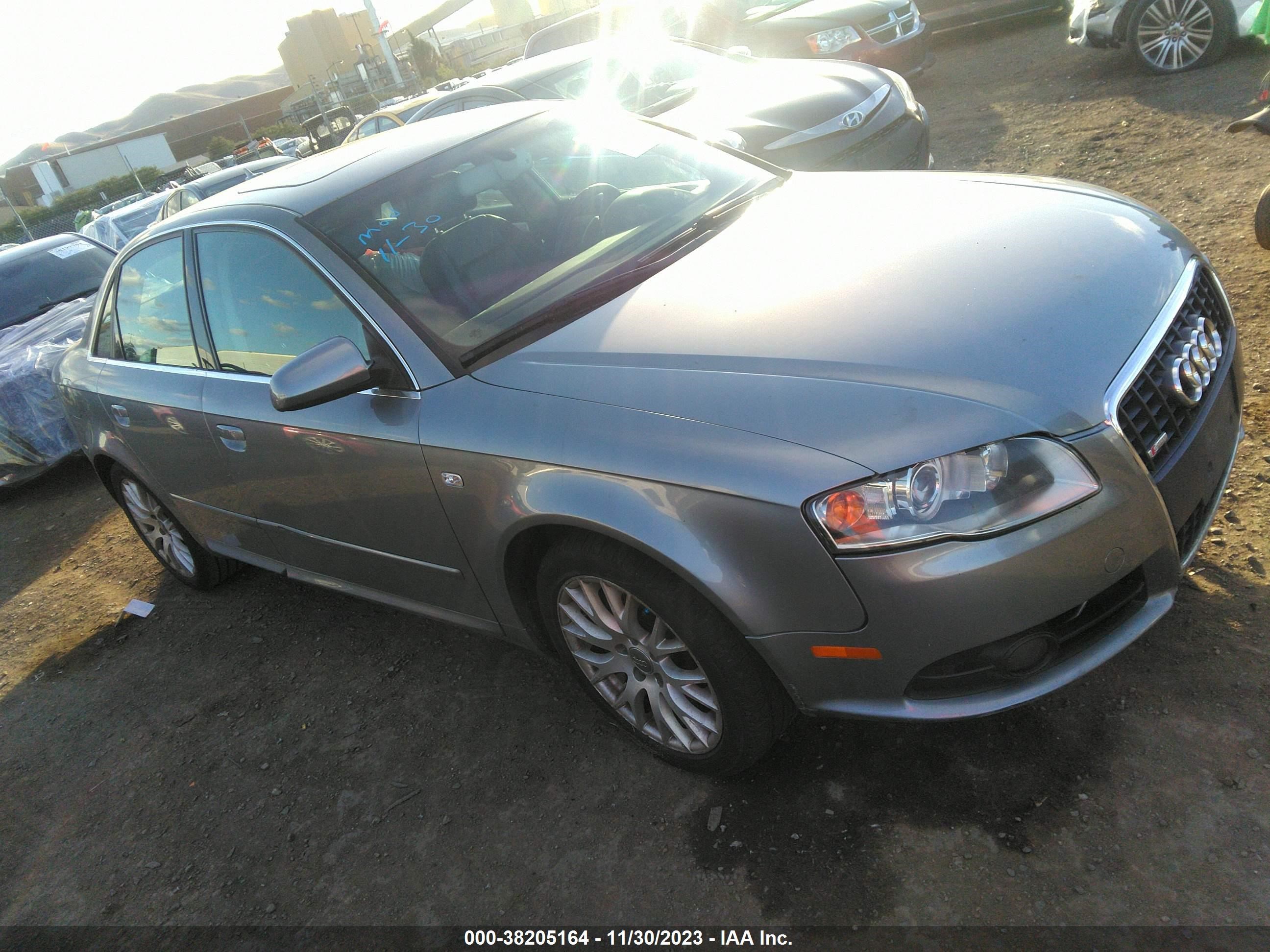 AUDI A4 2008 waudf78e38a163656