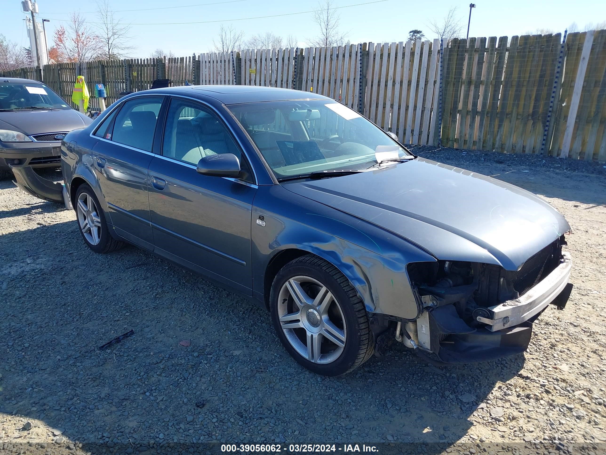 AUDI A4 2007 waudf78e47a162515