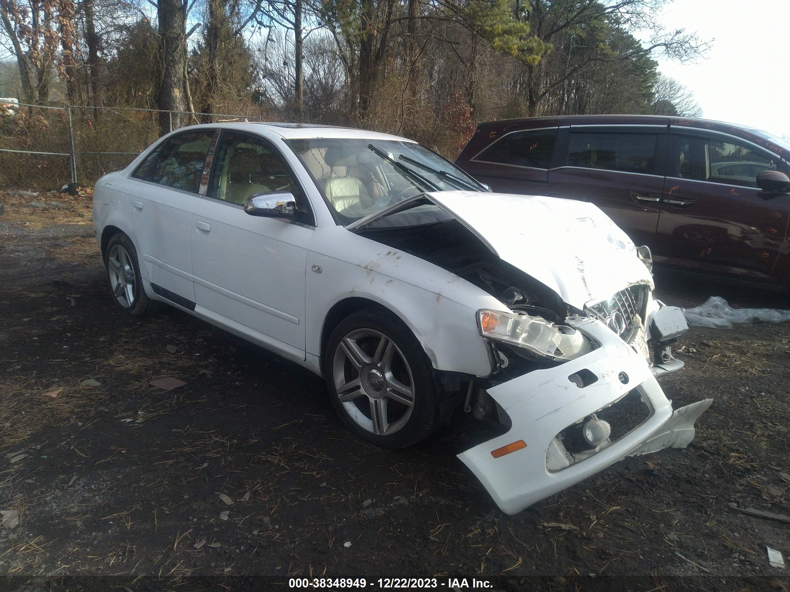 AUDI A4 2008 waudf78e48a067129