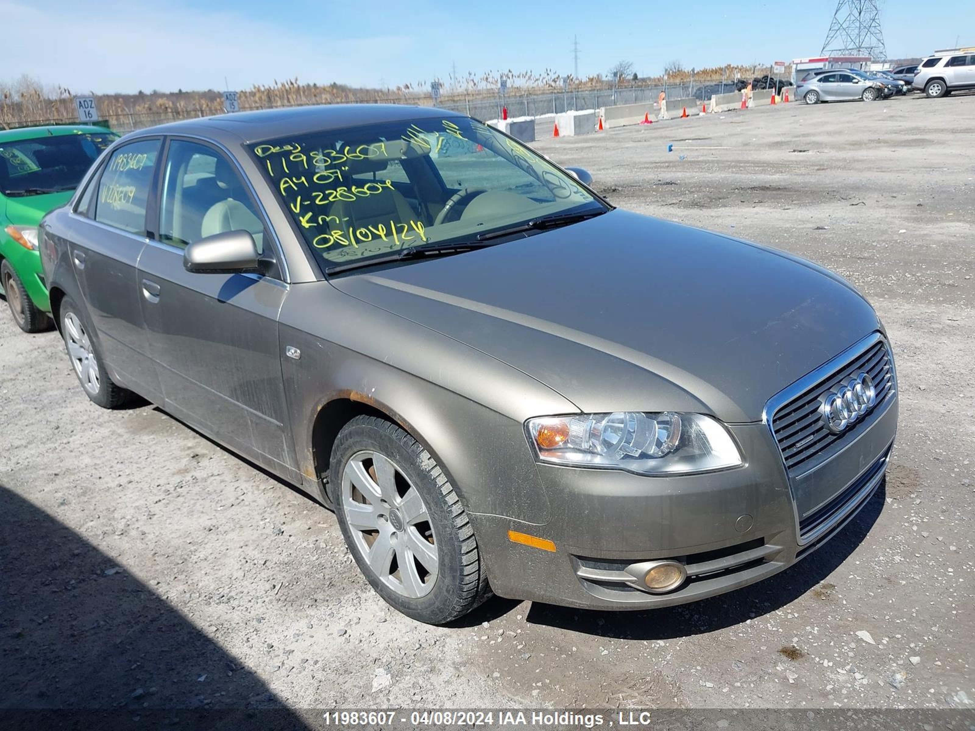 AUDI A4 2007 waudf78e57a228604