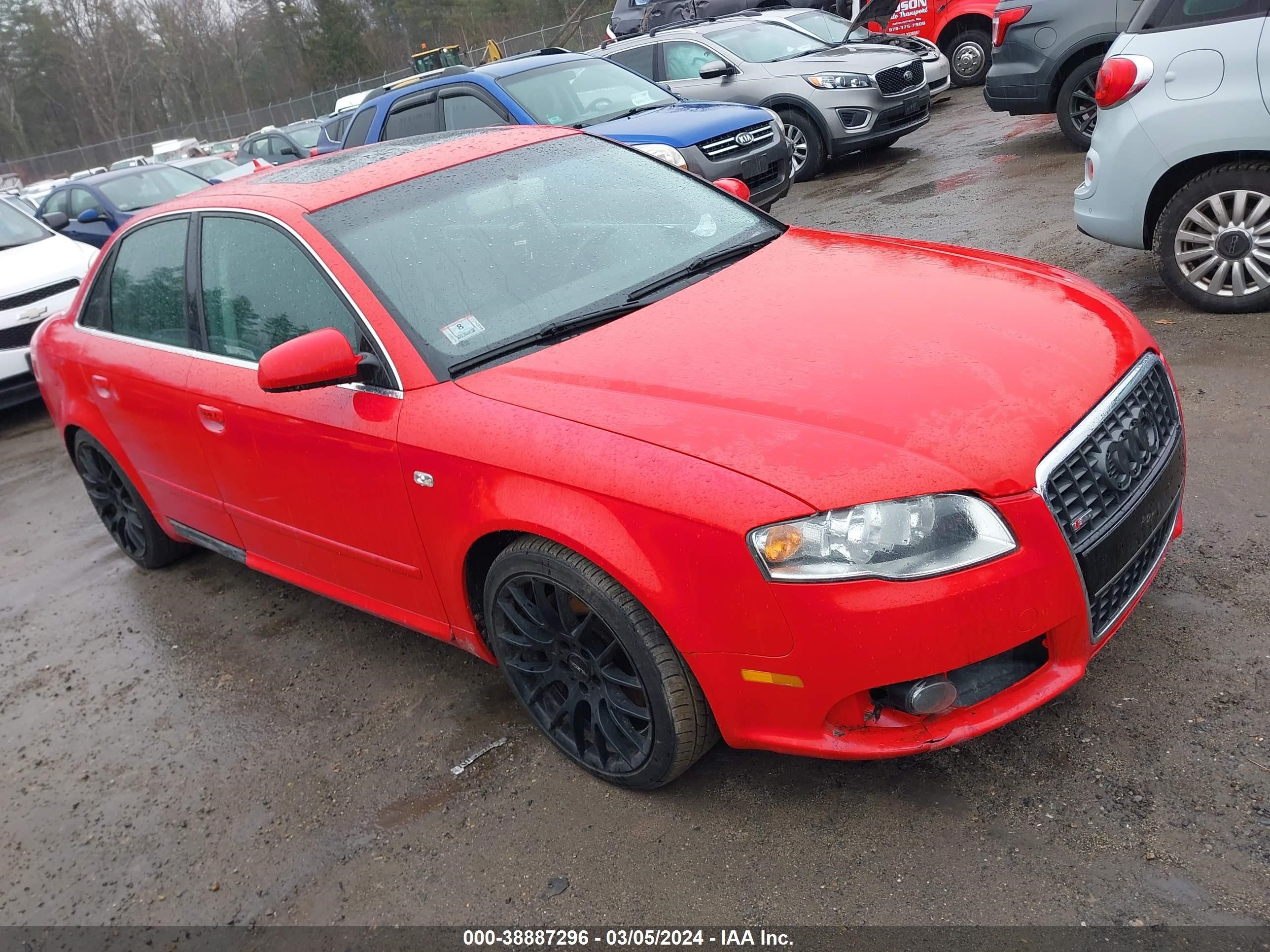 AUDI A4 2008 waudf78e58a040330