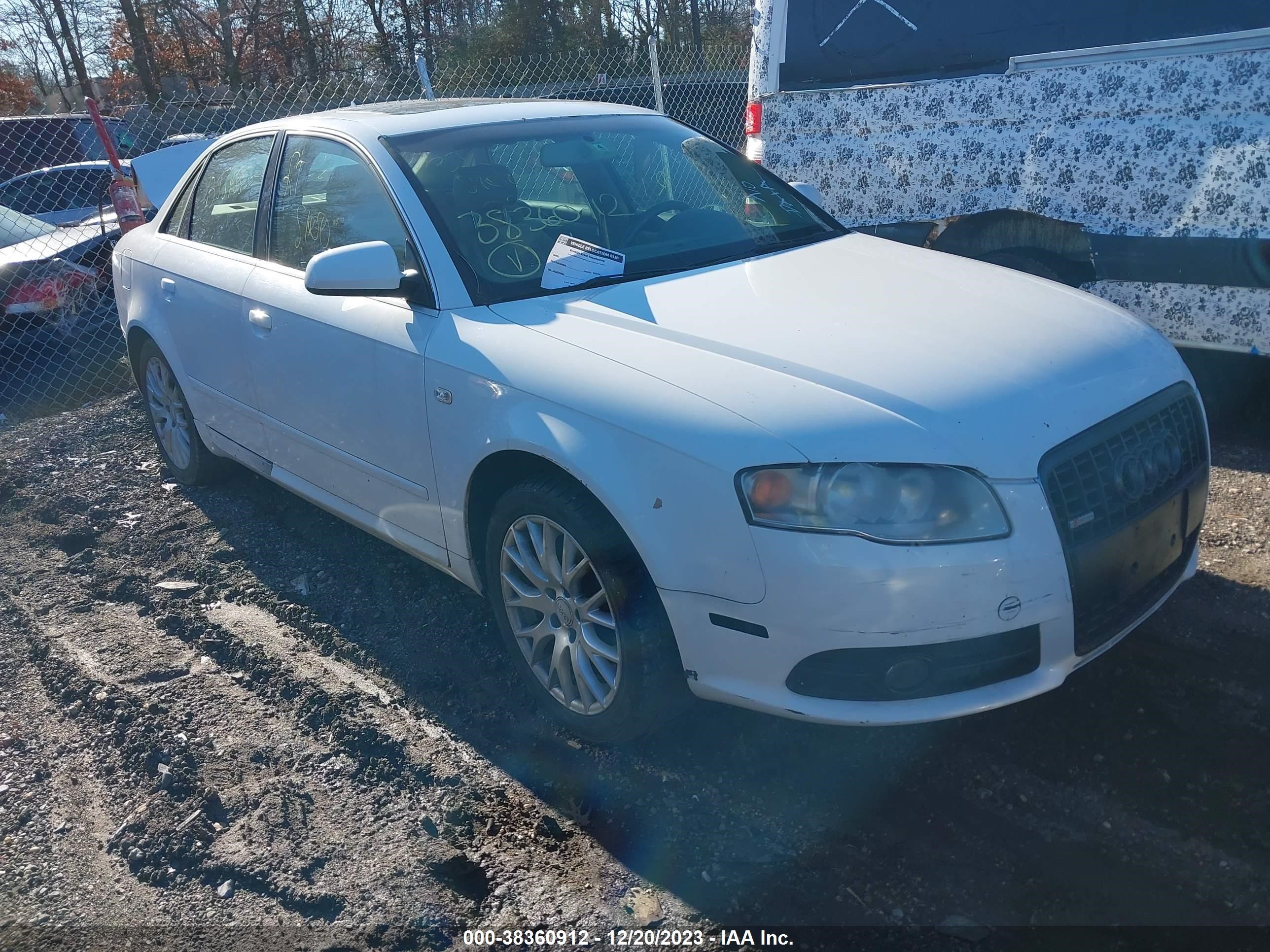 AUDI A4 2008 waudf78e58a158474