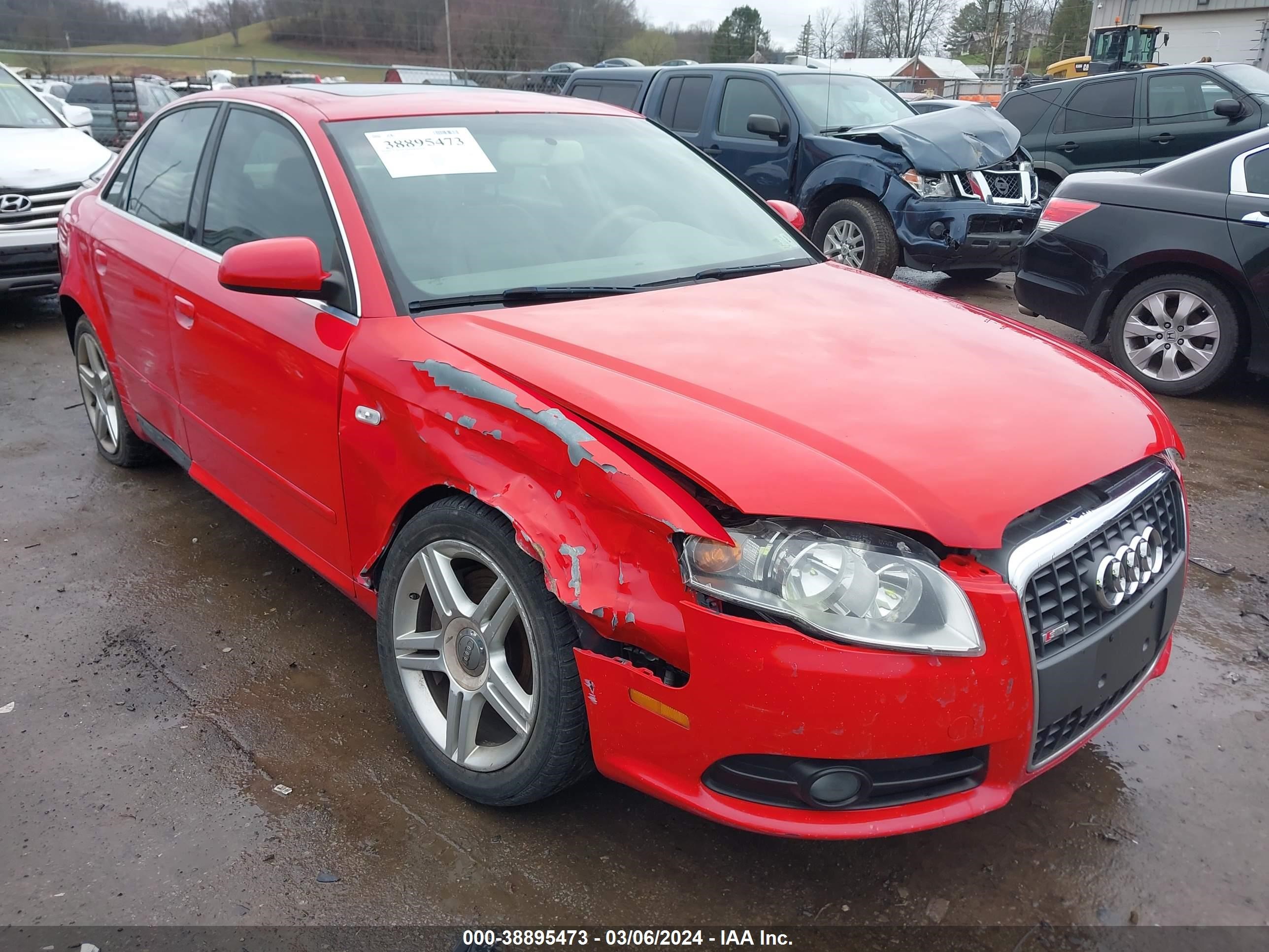 AUDI A4 2008 waudf78e68a083834