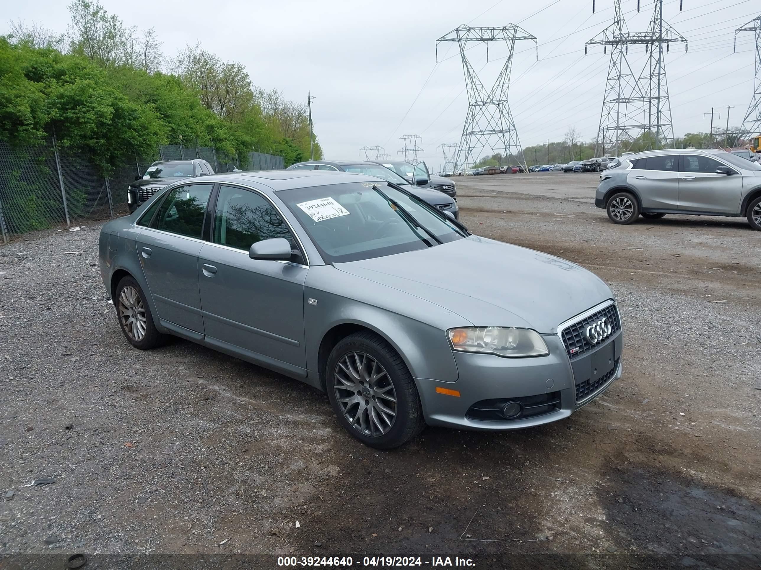 AUDI A4 2008 waudf78e68a156216