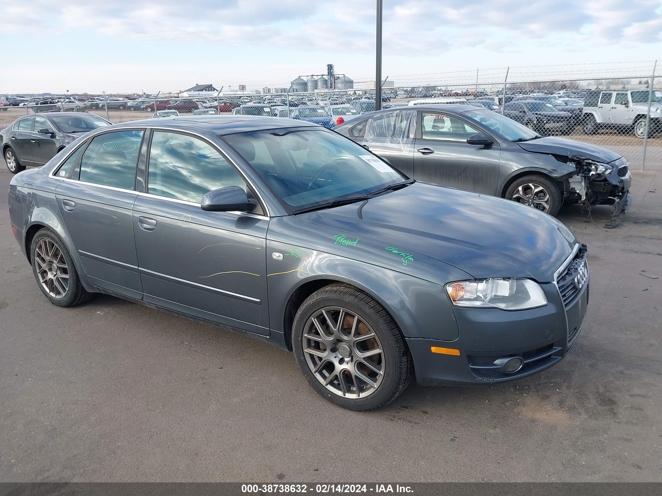 AUDI A4 2007 waudf78e77a062795