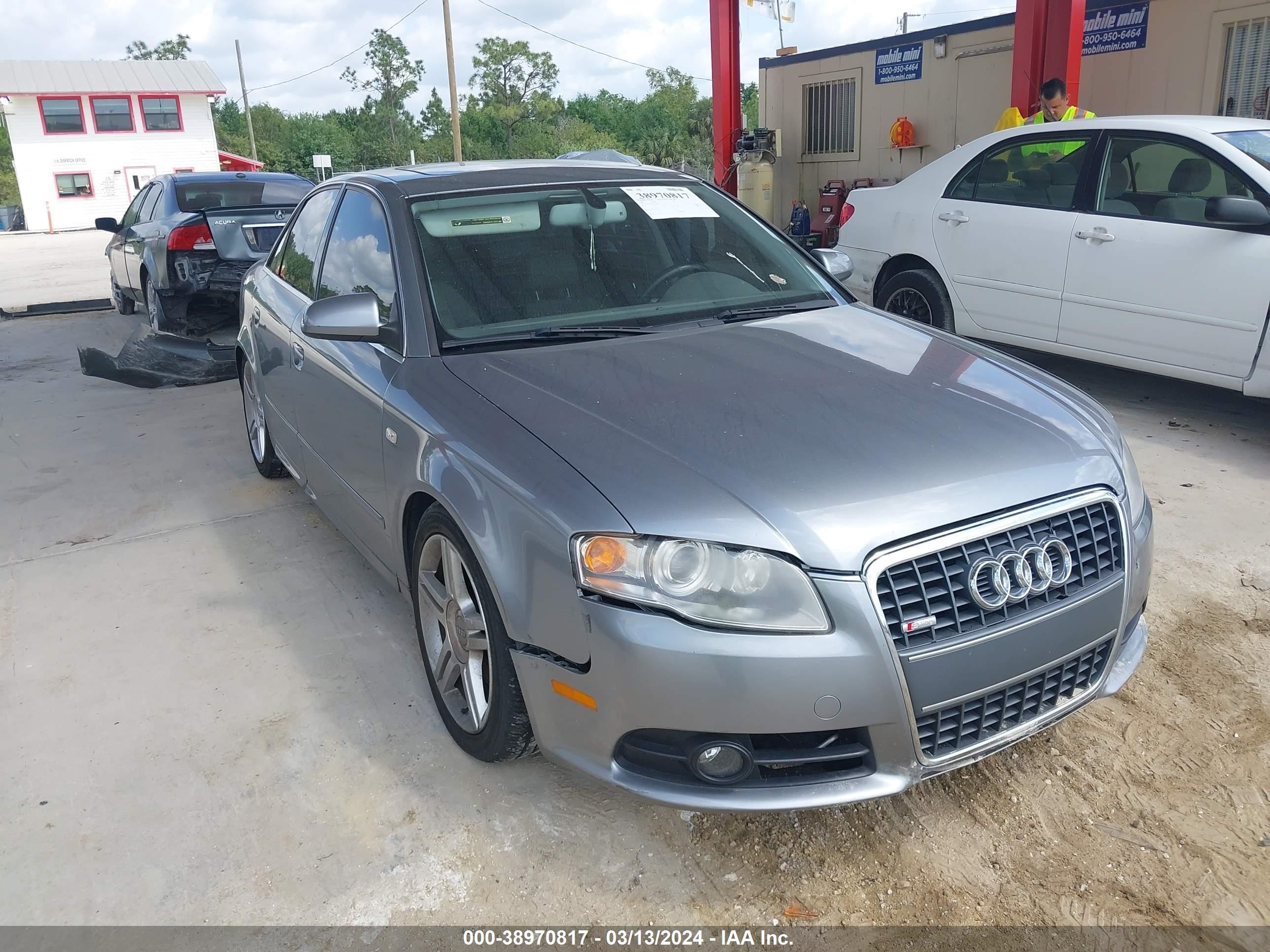 AUDI A4 2008 waudf78e78a044363