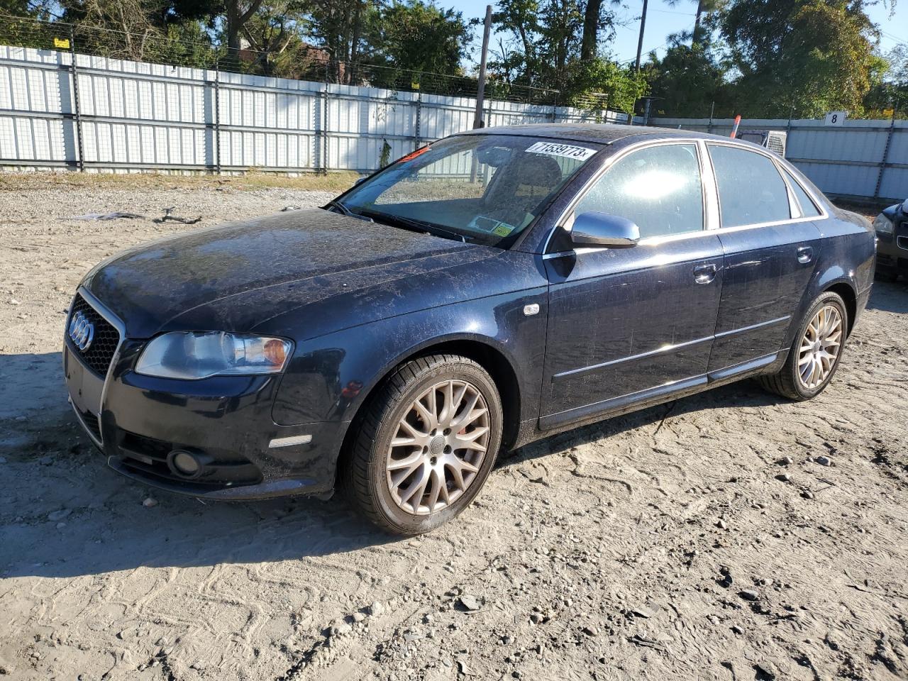 AUDI A4 2008 waudf78e78a165703