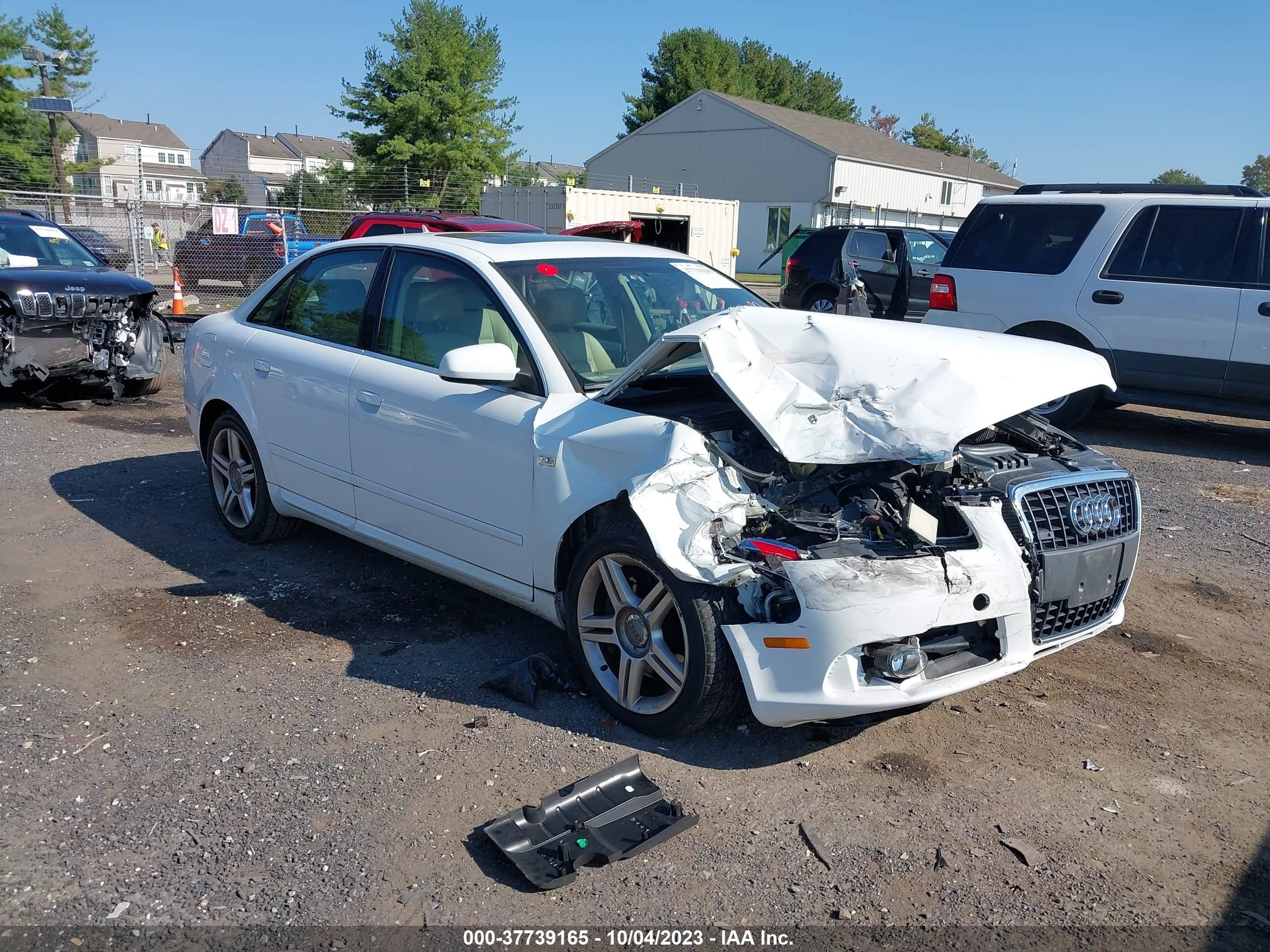 AUDI A4 2008 waudf78e88a059633