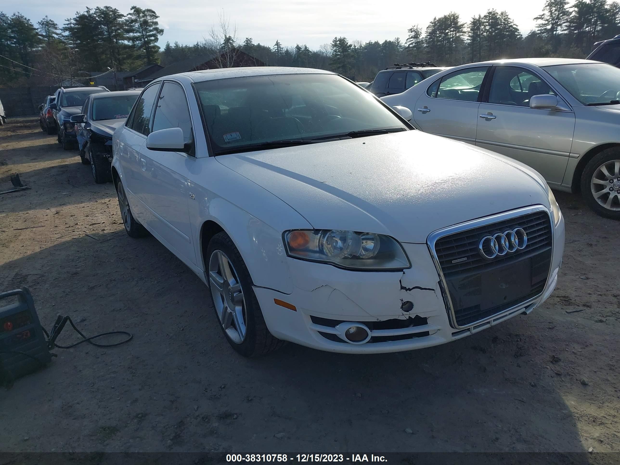 AUDI A4 2007 waudf78e97a077783