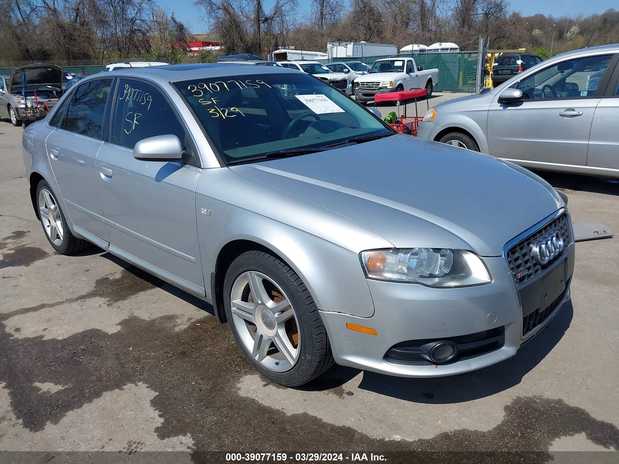 AUDI A4 2008 waudf78e98a038077