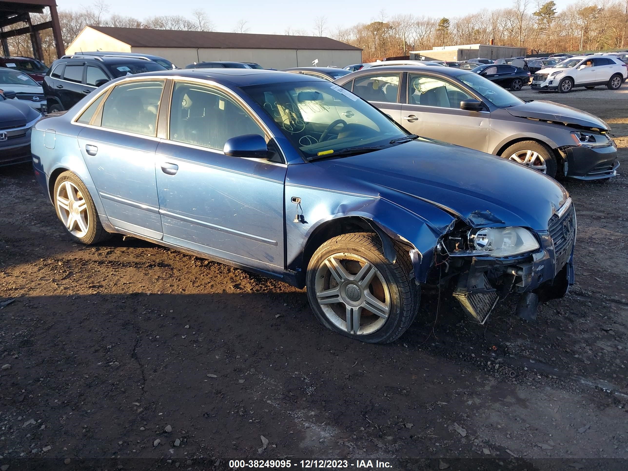 AUDI A4 2007 waudf78ex7a229425