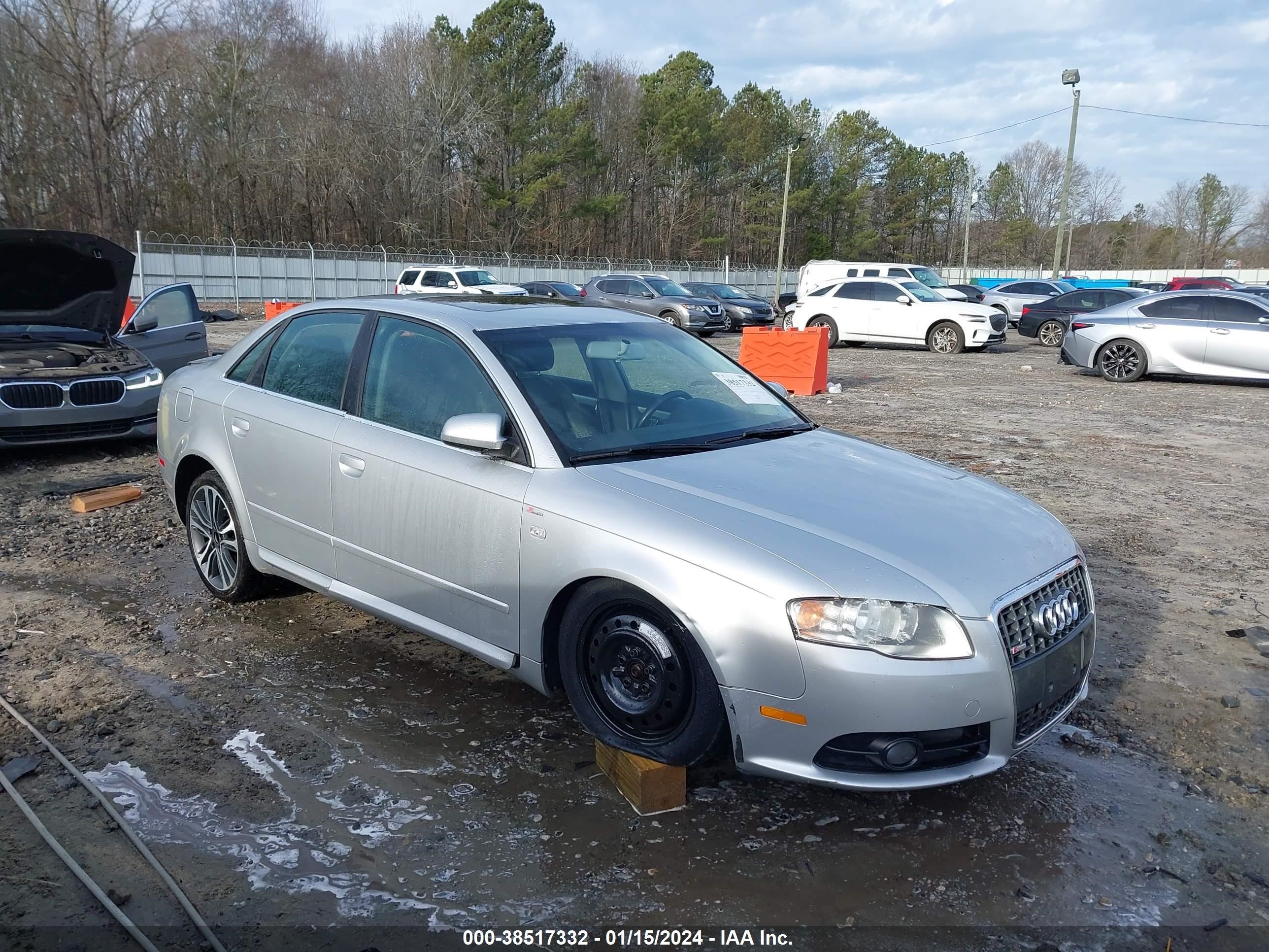 AUDI A4 2008 waudf78ex8a042073