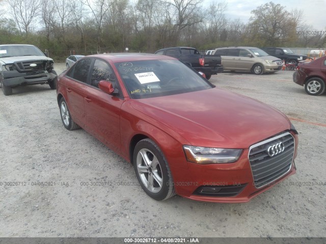 AUDI A4 2013 waudfafl2da140877