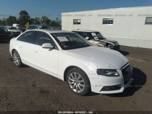 AUDI A4 2012 waudfafl7cn003537