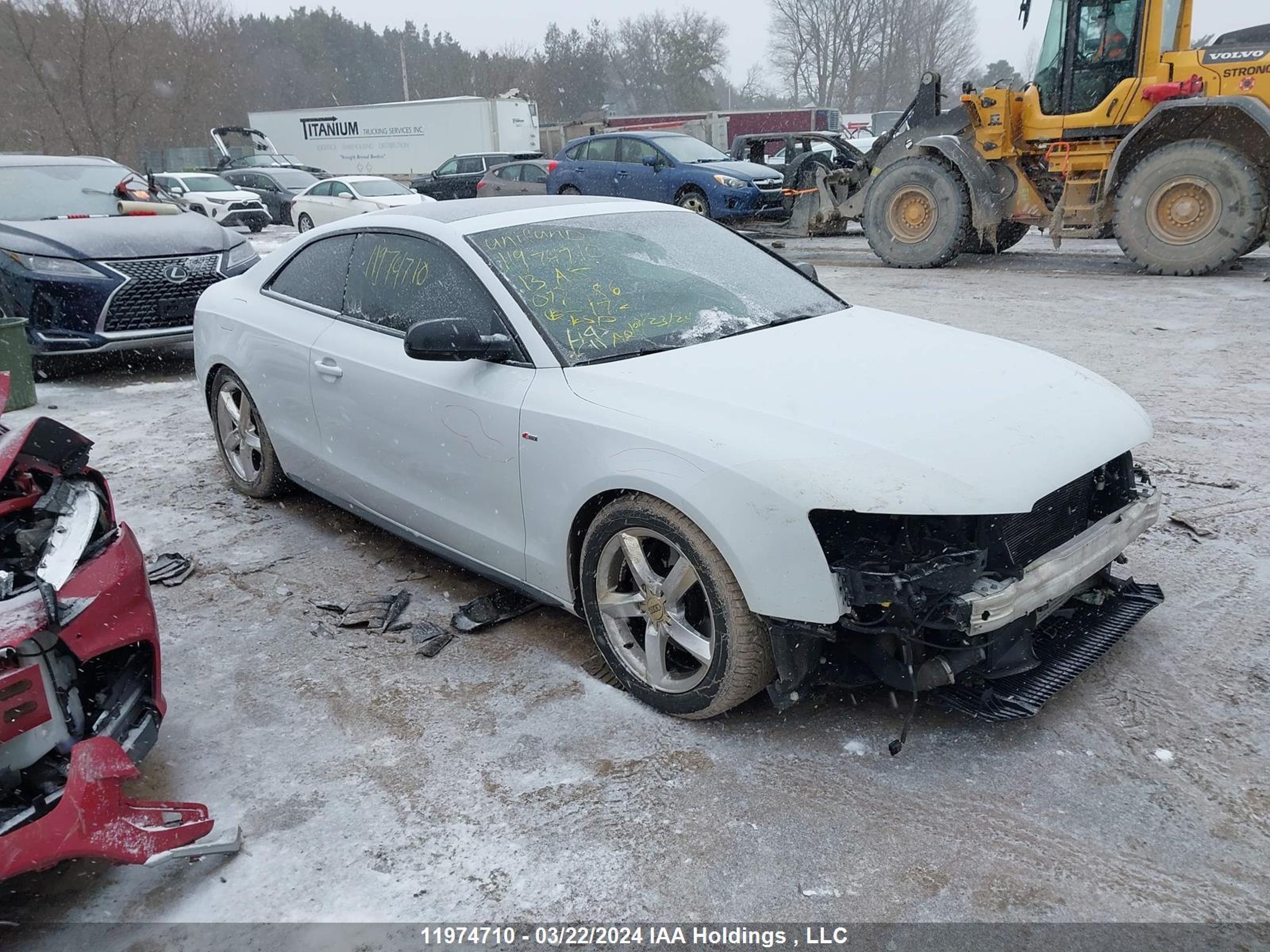 AUDI A5 2013 waudfbfr0da078986