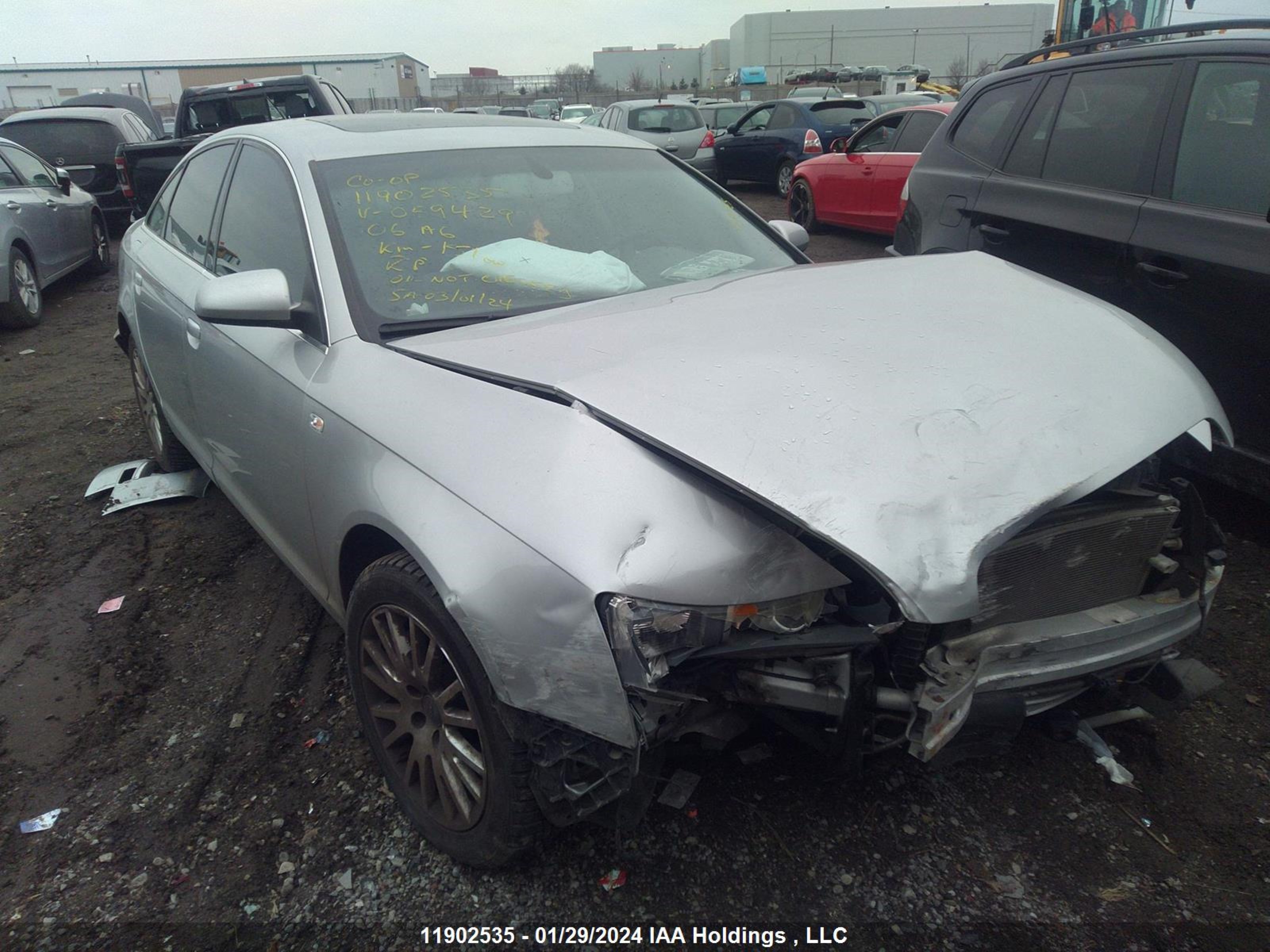 AUDI A6 2006 waudg74f76n059429