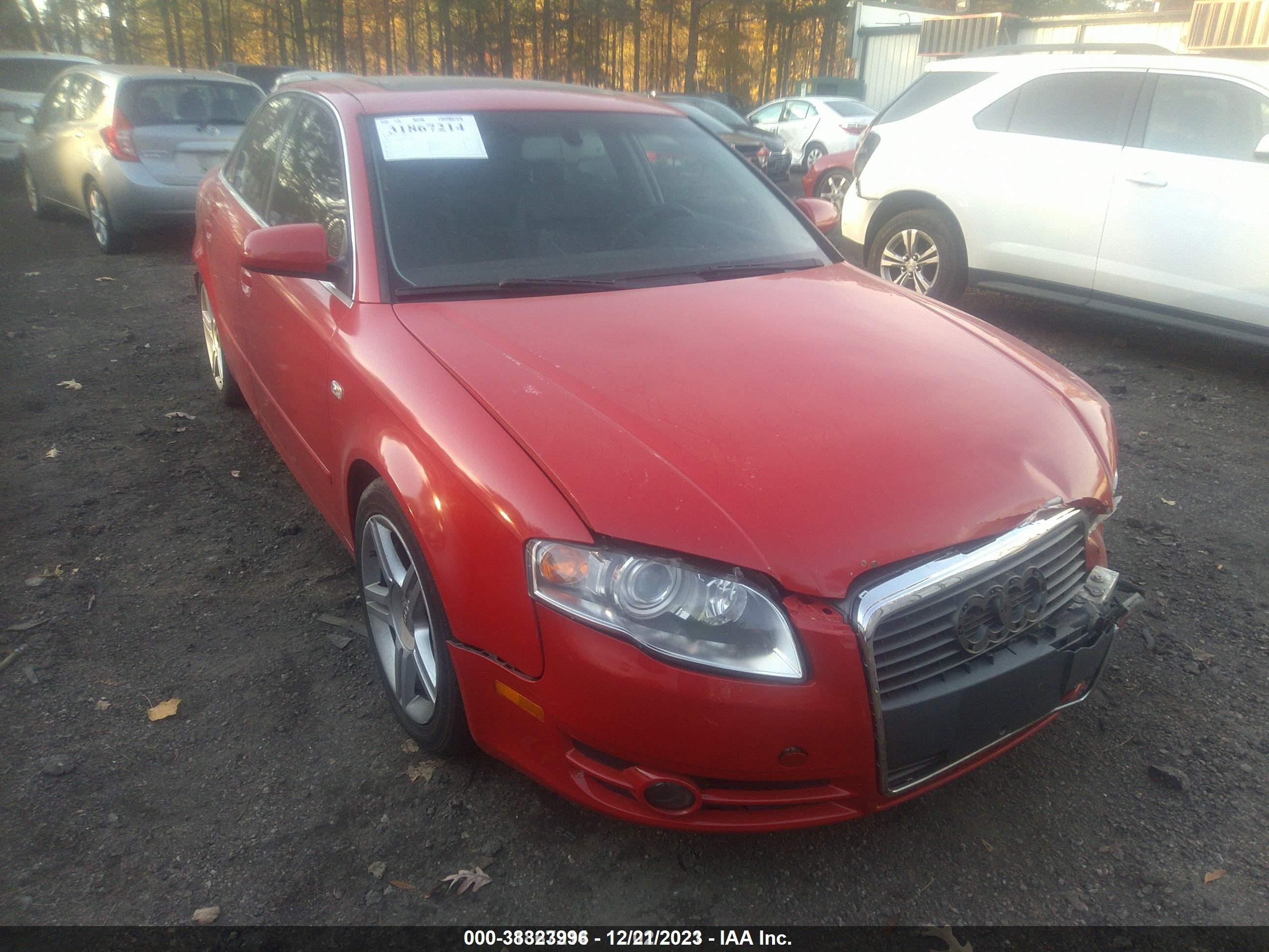 AUDI A4 2005 waudg78e25a534282