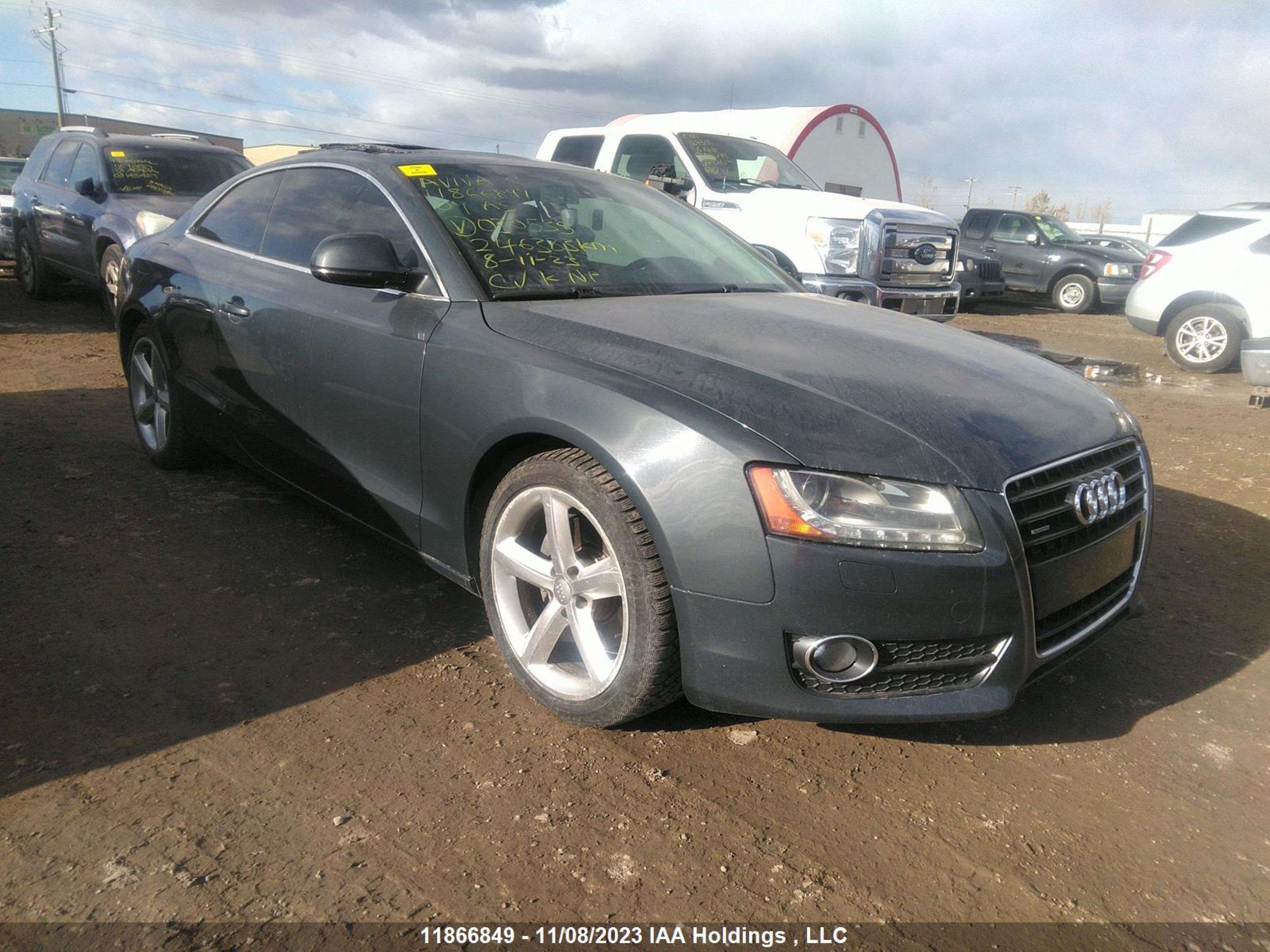 AUDI A5 2009 waudk68t99a030535