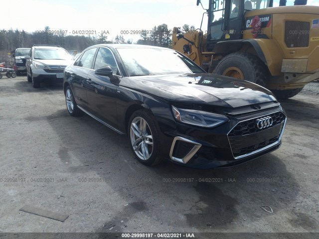 AUDI A4 2020 waudnaf4xln008887