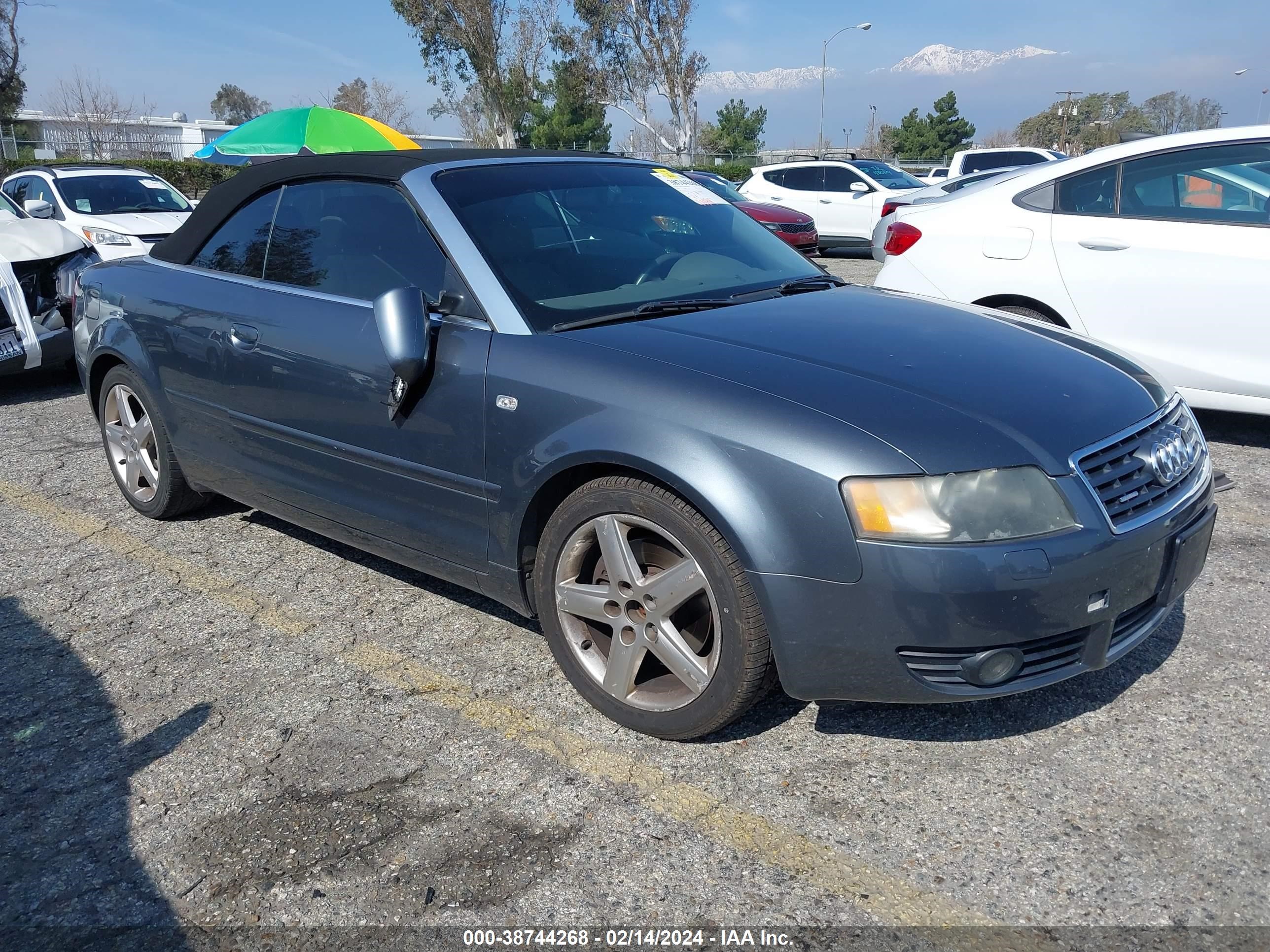 AUDI A4 2004 waudt48h84k019431