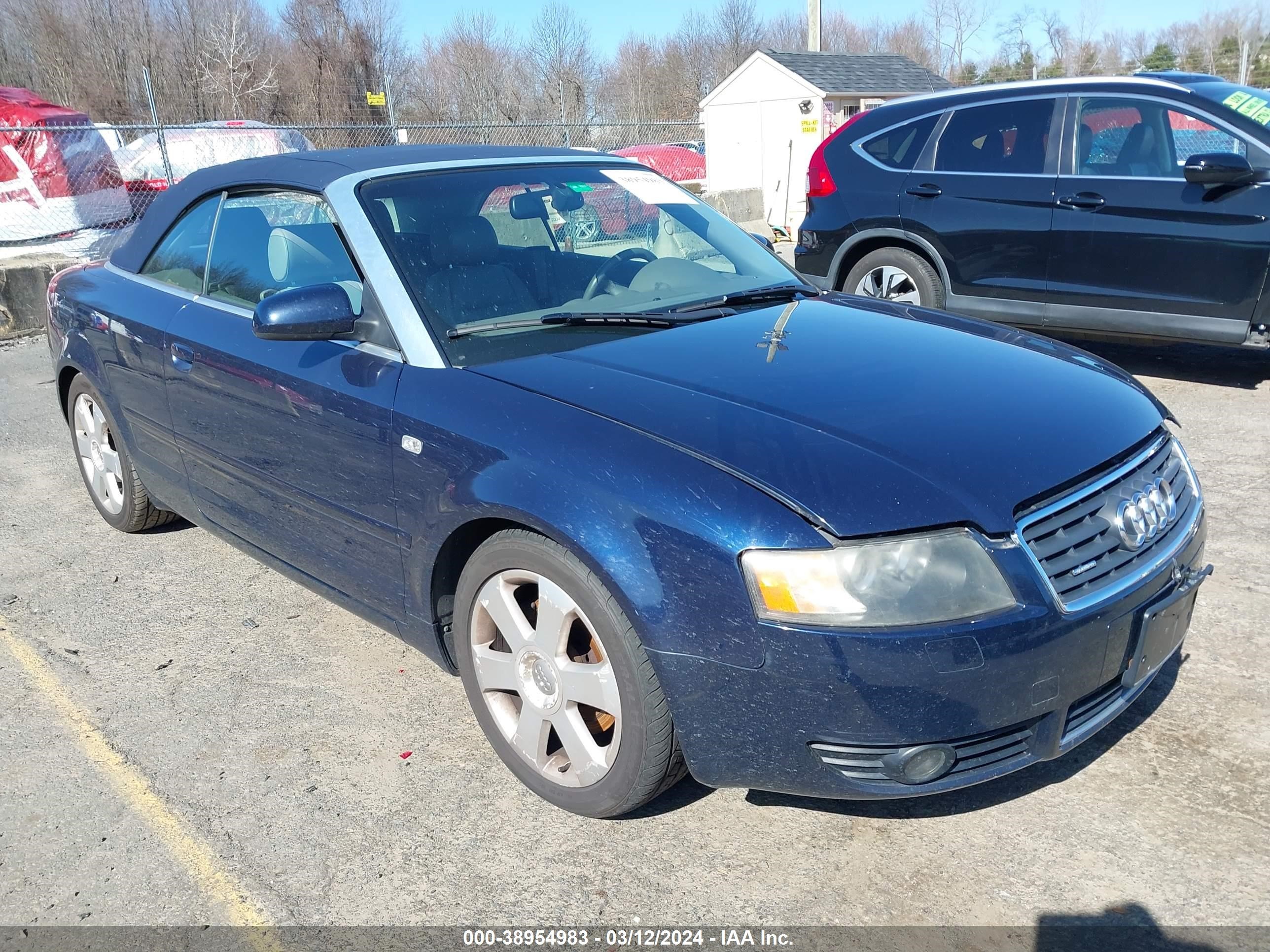 AUDI A4 2006 waudt48hx6k009888