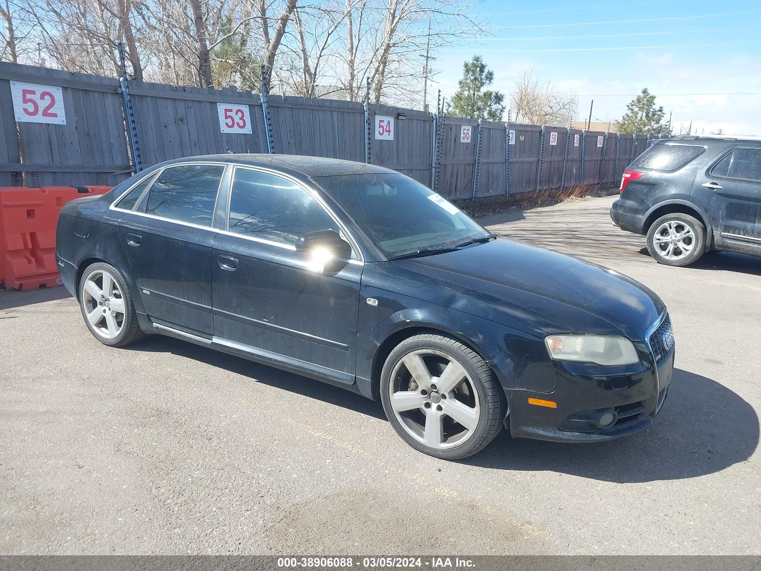 AUDI A4 2008 wauef78e28a035574