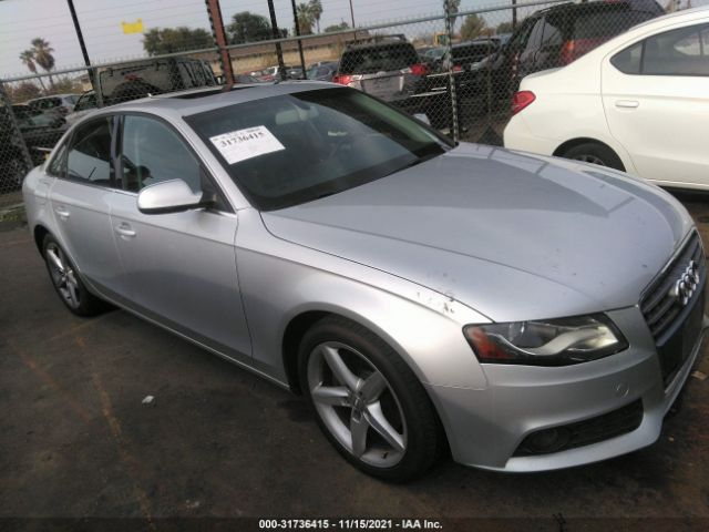 AUDI A4 2010 wauefafl0an057506