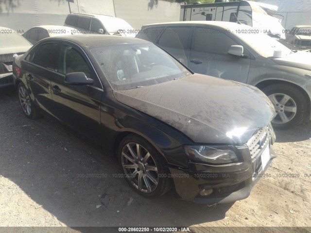 AUDI A4 2011 wauefafl0bn000255