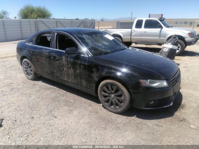 AUDI A4 2011 wauefafl0bn036401