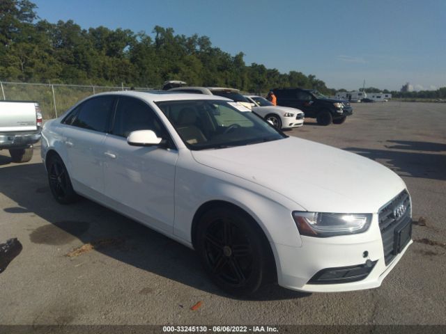 AUDI A4 2013 wauefafl0dn020749