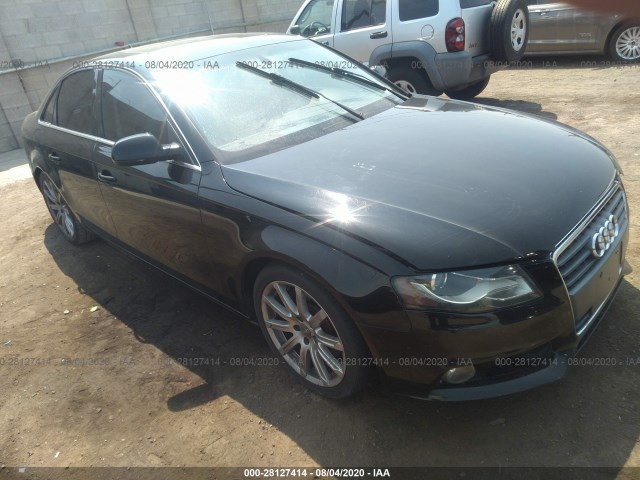 AUDI A4 2010 wauefafl1an027026