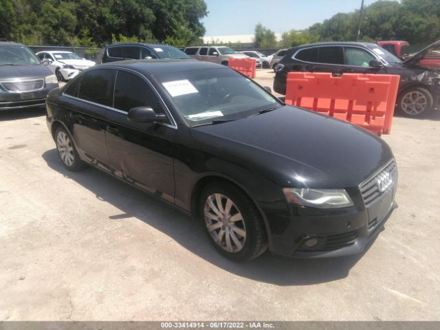 AUDI A4 2010 wauefafl1an058597