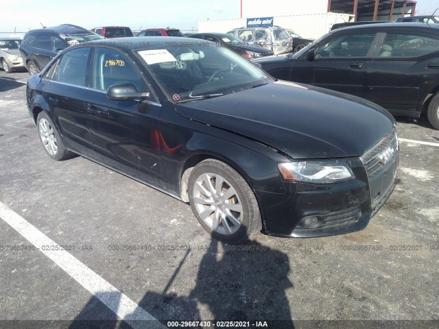 AUDI A4 2011 wauefafl1bn026122