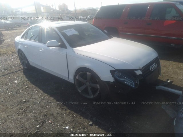 AUDI A4 2011 wauefafl1bn034382