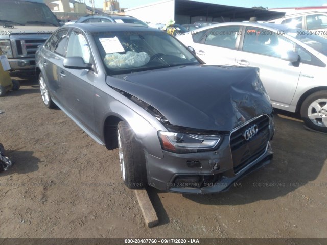 AUDI A4 2014 wauefafl1ea077261