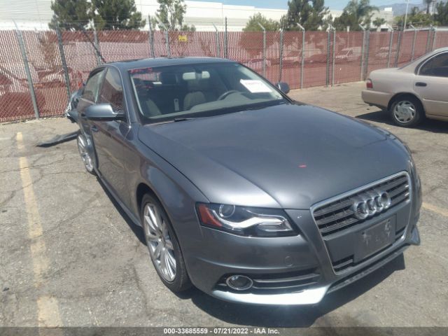 AUDI A4 2012 wauefafl2cn021125