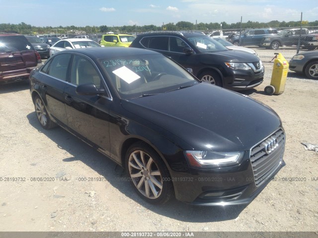 AUDI A4 2013 wauefafl2da168599