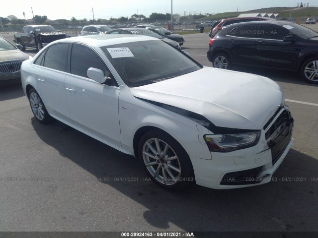 AUDI A4 2014 wauefafl2en013366