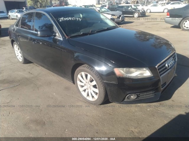 AUDI A4 2010 wauefafl3an046712