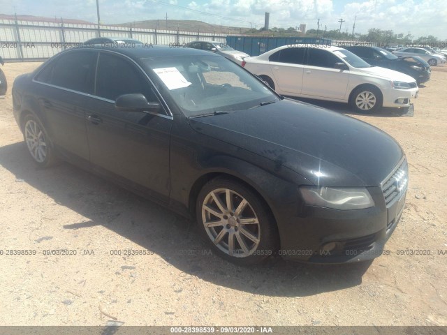 AUDI A4 2010 wauefafl3an059329