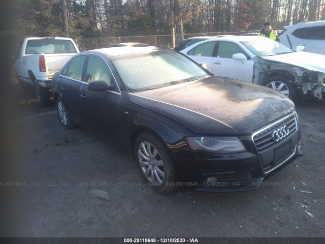 AUDI A4 2010 wauefafl3an060254