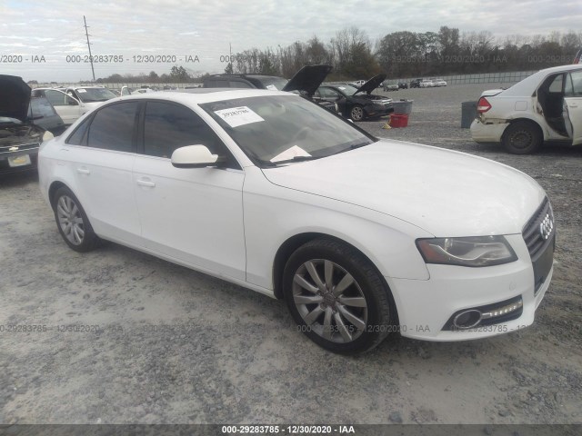 AUDI A4 2011 wauefafl3bn049529