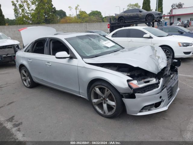 AUDI A4 PREMIUM PLUS FRON 2013 wauefafl3dn019269