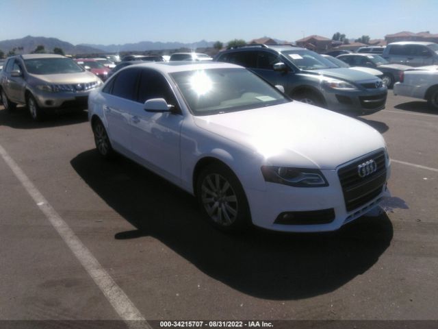 AUDI A4 2010 wauefafl4an019356