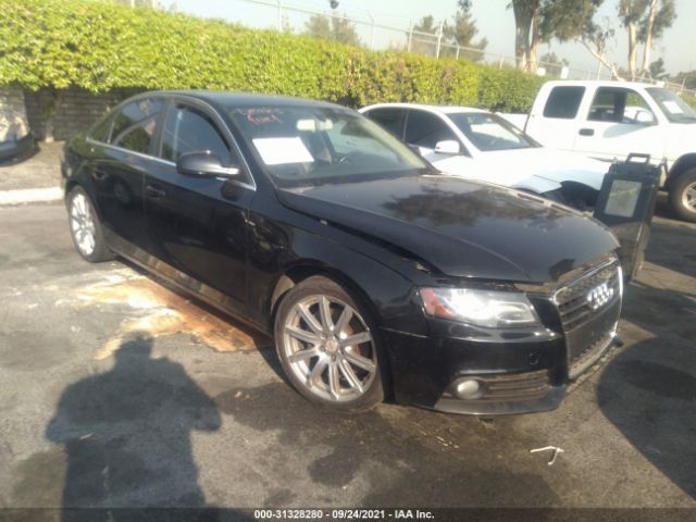 AUDI A4 2011 wauefafl4bn009945