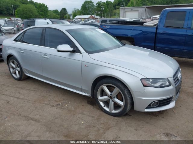 AUDI A4 2012 wauefafl4cn004827