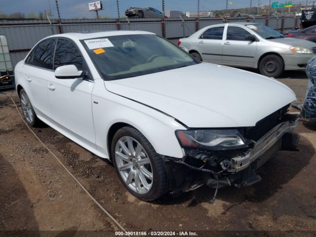 AUDI A4 2012 wauefafl4cn020154