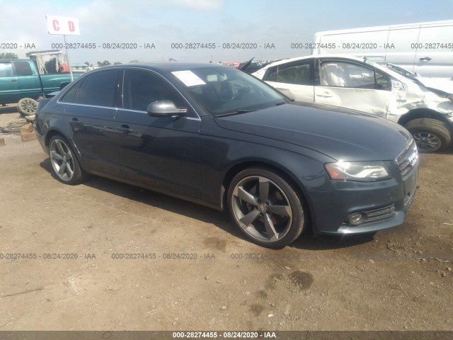 AUDI A4 2011 wauefafl5bn020033