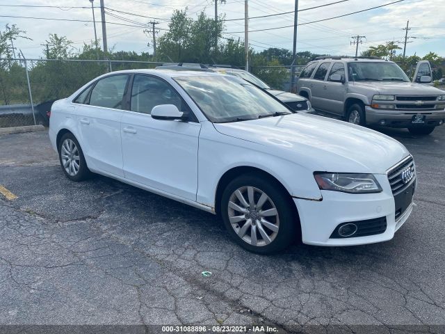 AUDI A4 2011 wauefafl5bn039424